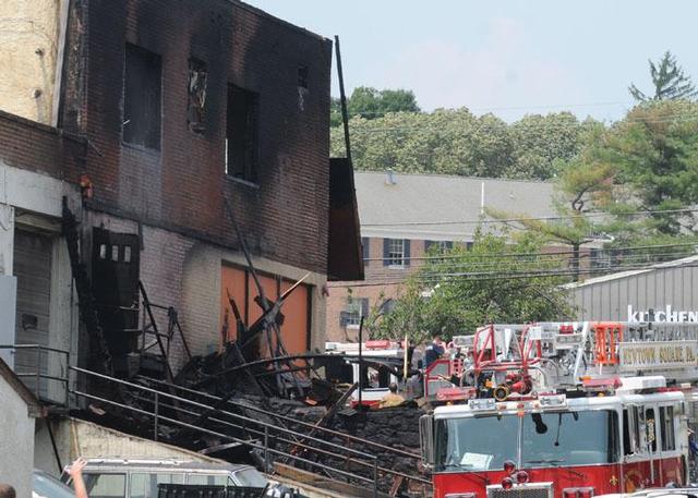 Radnor Garage Fire 7/2010