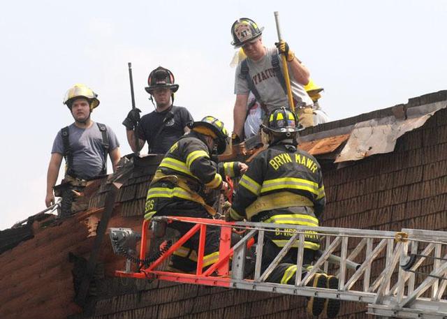 Radnor Garage Fire 7/2010