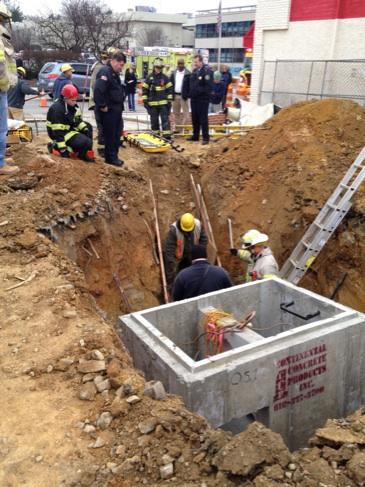 Trench Rescue 733 W. Lancaster Ave 1-5-2012