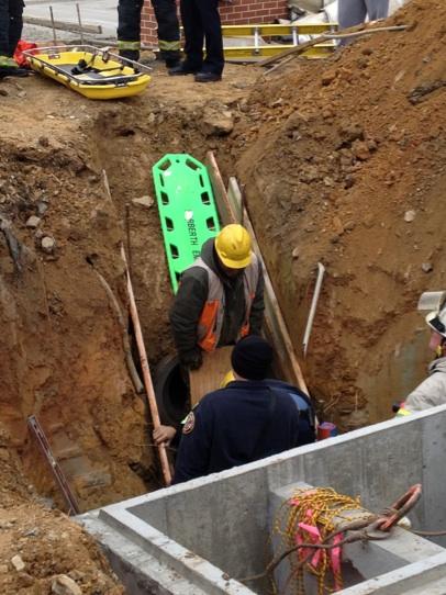 Trench Rescue 733 W. Lancaster Ave 1-5-2012