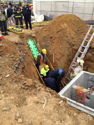 Trench Rescue 733 W. Lancaster Ave 1-5-2012