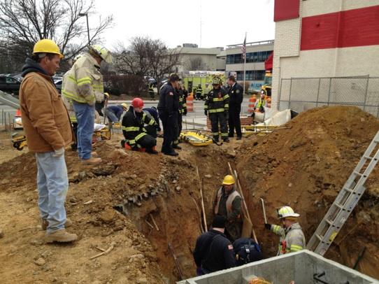 Trench Rescue 733 W. Lancaster Ave 1-5-2012