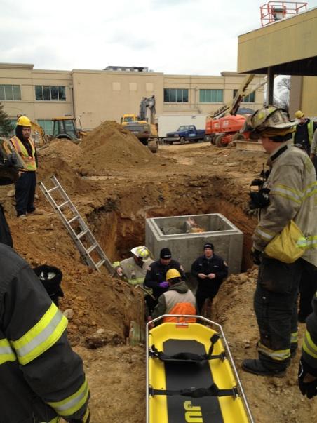 Trench Rescue 733 W. Lancaster Ave 1-5-2012